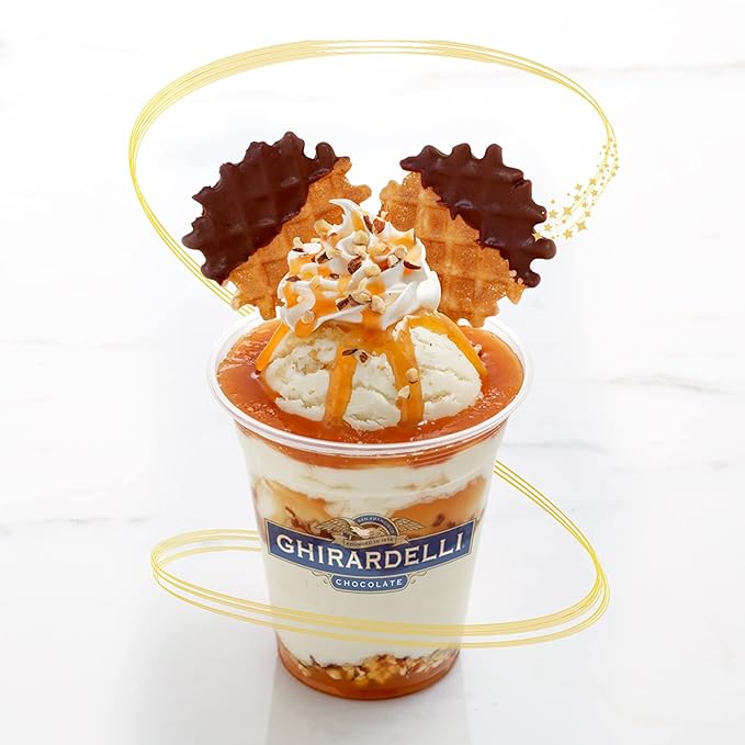 Ghirardelli Caramel Flavored Sauce 16 oz. Squeeze Bottle (Pack of 2)