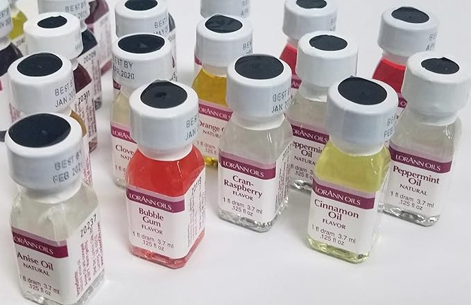 LorAnn SS Pack #1 of 12 Fruity Flavors in 1 dram bottles (.0125 fl oz - 3.7ml)
