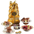 Chocolate Assortment Gift Box - Truffles Assorted Milk Dark White Chocolates Special Occassions (Chocolate Ballotin Gift Tower)