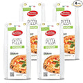 Molino Rossetto Organic Pizza Dough Mix with Active Dry Yeast - Healthy Pizza Crust or Bread Dough Vegan Organic Flour Blend for Homemade Italian Crust - 17.6 oz (500 g) - (Pack of 4)