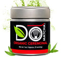 DoMatcha - Organic Ceremonial Green Tea Matcha Powder Natural Source of Antioxidants Caffeine and L-Theanine Promotes Focus and Relaxation Kosher 25 Servings (1 oz)