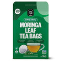 FGO Organic Moringa Tea 100 Count Eco-Conscious Tea Bags Resealable Bag Caffeine Free Packaging May Vary (Pack of 1)
