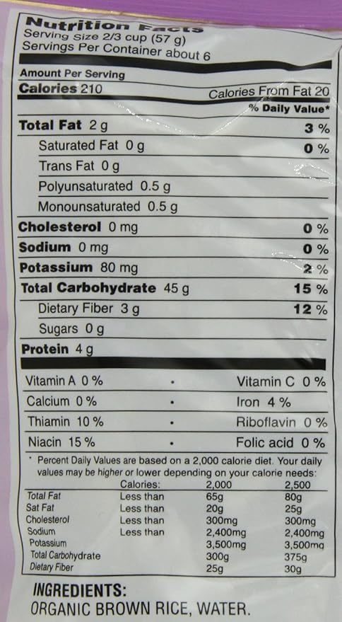 Brown Rice Spiral Pasta Organic 12 Ounces (Case of 12)