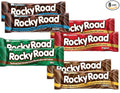 Rocky Road Chocolate Candy Bar Variety Pack - 8 Bars Total: Original S’mores Mint and Sea Salt (2 Bars of Each Flavor)