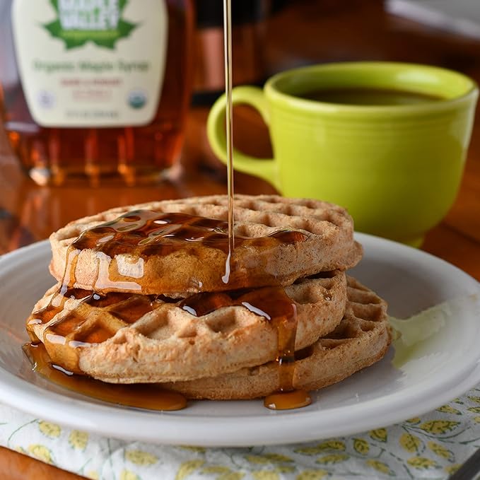 Maple Valley Organic Maple Syrup Grade A Dark and Robust 1 oz Nips x 96 Wedding Favors/Party Favors/Stocking Stuffers/Travel Size/Gifts