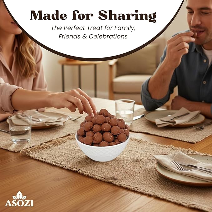 Double Dipped Milk Chocolate Covered Peanuts 2LB Resealable Bag – Extra Thick Chocolate Coating Crunchy Premium Peanuts Bulk Candy Snack for Parties Baking &amp Gifting ASOZI