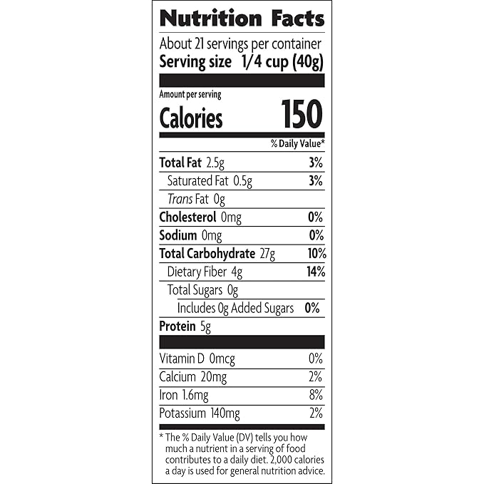 Nature's Path Organic Old Fashioned Oats Oatmeal 18 oz (Pack of 6) Gluten Free Non-GMO