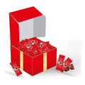 RED Delight®™ 100 Piece Chocolate Gift Box (100 Piece Gift Box w/Bite Size Bars Milk Chocolate)