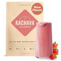 Ka’Chava All-In-One Nutrition Shake Blend Strawberry 15 Servings 85+ Superfoods &amp Nutrients Greens Plant-Based Powder Protein Drink Digestive Enzymes &amp Probiotics Vegan Dairy Gluten Free