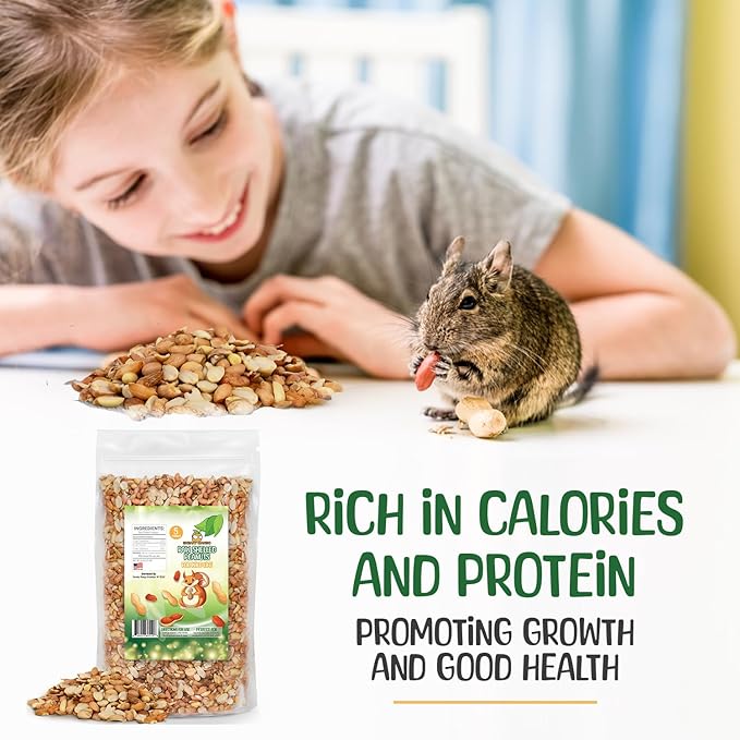 Premium Quality Raw Out of Shell Peanuts for Wildlife - 45 Pounds - Shelled Peanuts- Grown in The USA for Squirrels Deer Birds