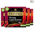 Twinings 1706 Strong Breakfast 80's (Pack of 4 Total 320 Tea Bags)