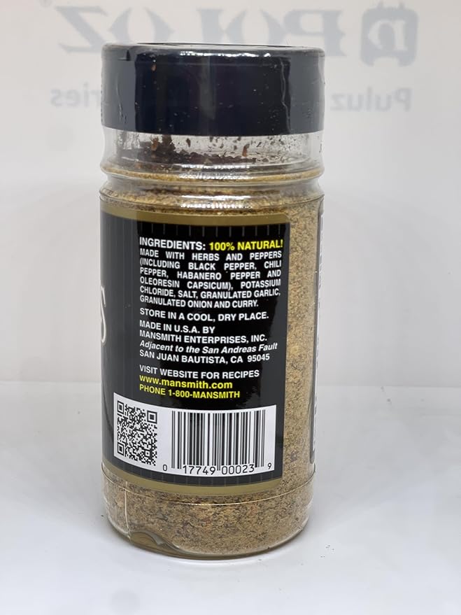 Mansmith's Low Sodium Wild Fire 6oz. Twin Pack