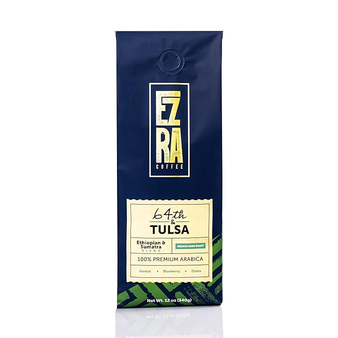 64th &amp Tulsa Medium Roast Ground Coffee - 12 ounce