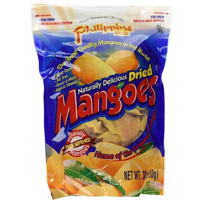 Philippine Brand Dried Mangoes 20 Ounce