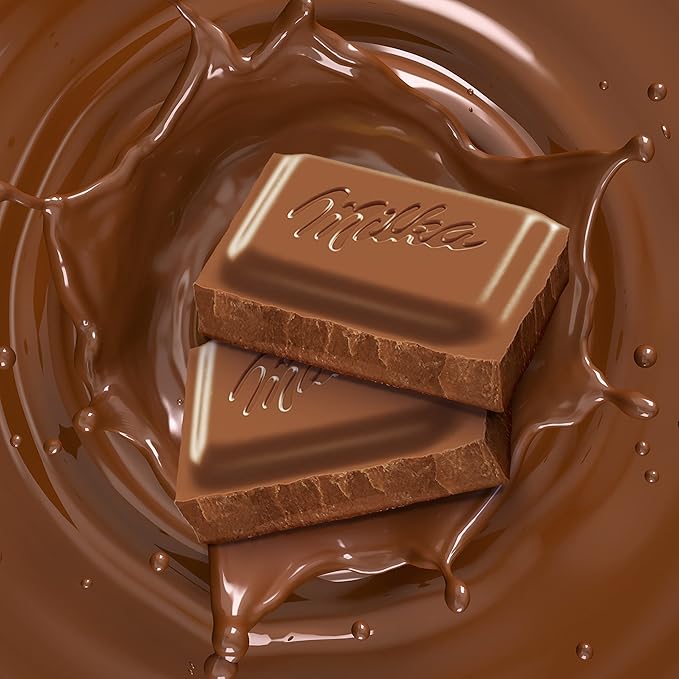 Milka European Chocolate Bars Variety Pack Alpine Milk Chocolate &amp Wholenut Hazelnut Chocolate 10 - 3.52 oz Bars