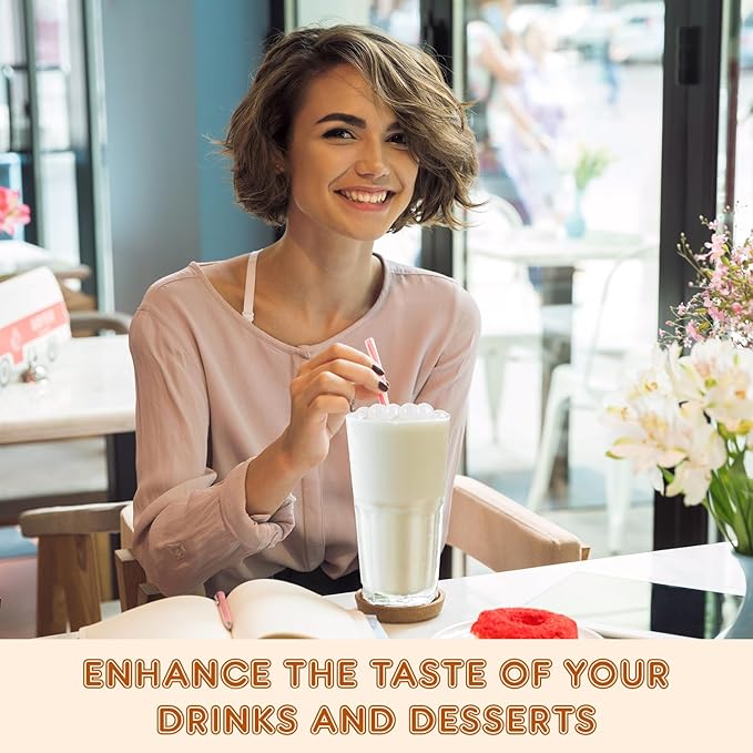 Fanale Yogurt Popping Boba Pearls Vegan Non GMO Gluten Free Fat Free Perfect for Bubble Tea Smoothies Ice Cream Desserts and Beverages.
