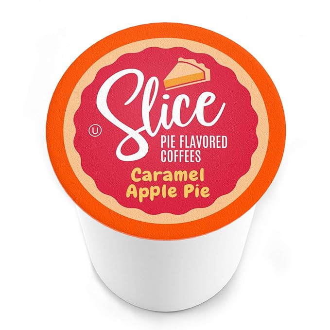 Slice Coffee Flavored Coffee Apple Pie Compatible with K Cup Brewers Including 2.0 40 Count