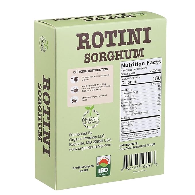 Organic Proshop Organic Sorghum Rotini (4 Pack)