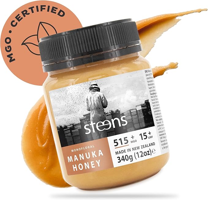 STEENS NZ Beekeeper 15Plus Manuka Honey 340 GR