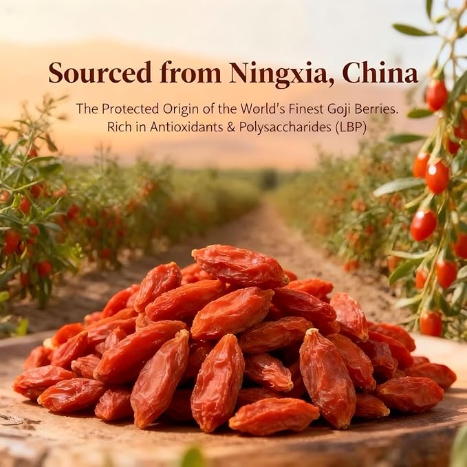 Eastrue Ginger Goji Berry Tea-Traditional Chinese Herbal Tea for Women with Jujube Red DatesLongan Sweet &amp Spicy Postpartum Essentials &amp Menopause SupportMothers Milks Lactation TeaCaffei