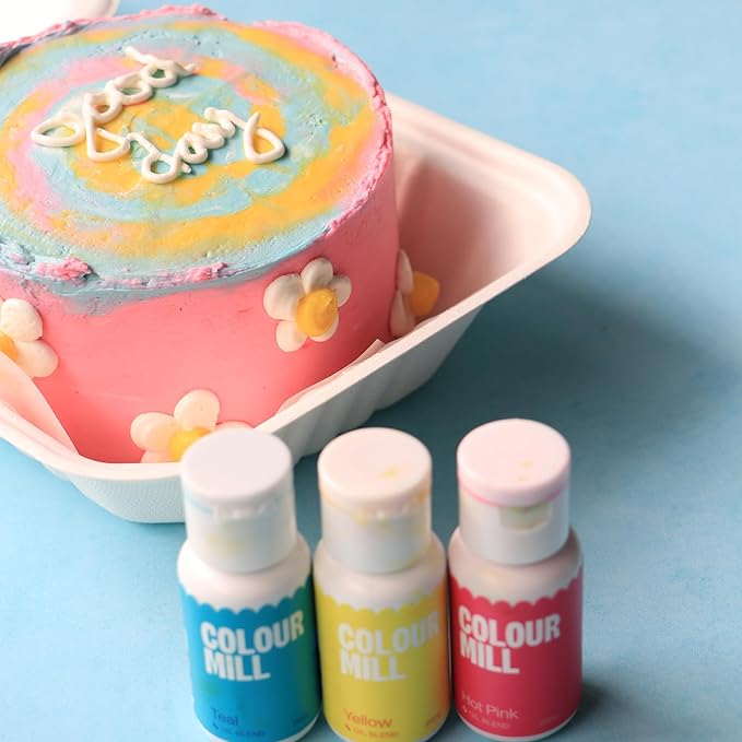 Colour Mill Oil-Based Food Coloring 100 Milliliters (Hot Pink)