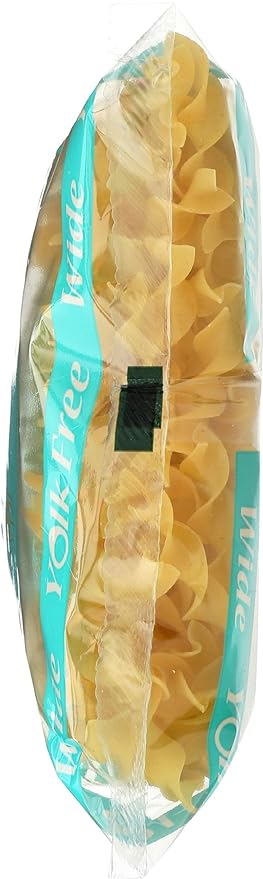 MANISCHEWITZ Yolk Free Wide Noodles  12-Ounce Bags (Pack of 12)