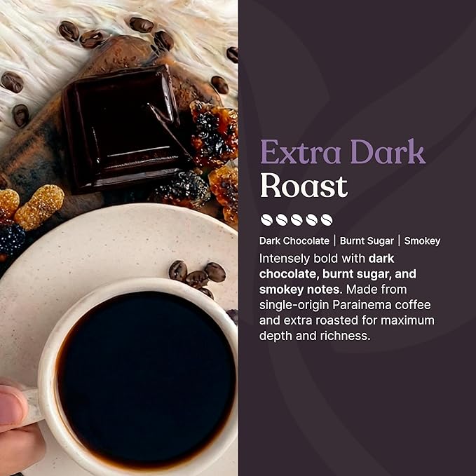 Love Grown Compostable Coffee Pods - Compatible With Most Major Coffee Pod Brewers - 100% Arabica Plastic-Free Non-GMO - Extra Dark Roast Box of 15