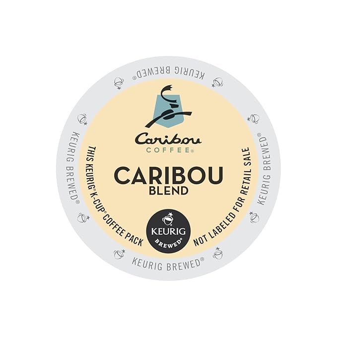Keurig Caribou Coffee Caribou Blend K-Cup Counts 50 count