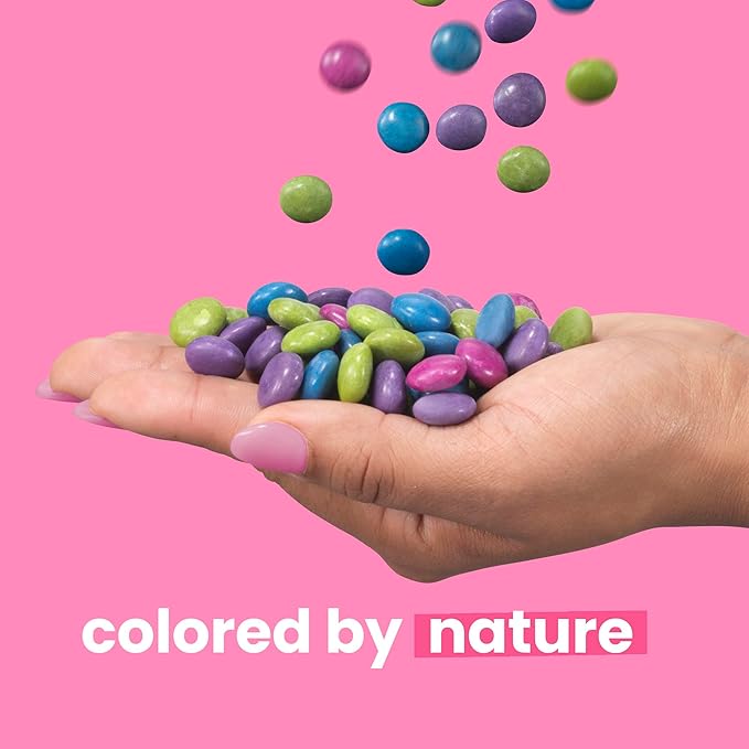 UNREAL Milk Chocolate Gems | Certified Fair Trade Non-GMO | Made with Gluten Free Ingredients and Colors from Nature | No Sugar Alcohols or Soy | 12 Snack Packs