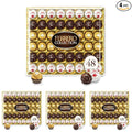 Ferrero Collection Gourmet Gift Box Assorted Confections with Hazelnut Dark Chocolate and Coconut 18.2 oz 48 Count (Pack of 4)