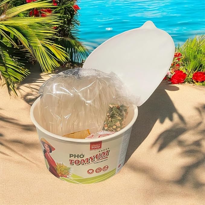 Asia Style Instant Noodles (2 CASE SET INSTANT PHO TOMYUM BOWL)