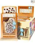 Legendary Foods 22g Protein Pastry 0g Added Sugar Low Carb Gluten Conscious Keto Snack Ideal for Glucose Management Includes Whey Protein Isolate 8 Pack Campfire S'mores