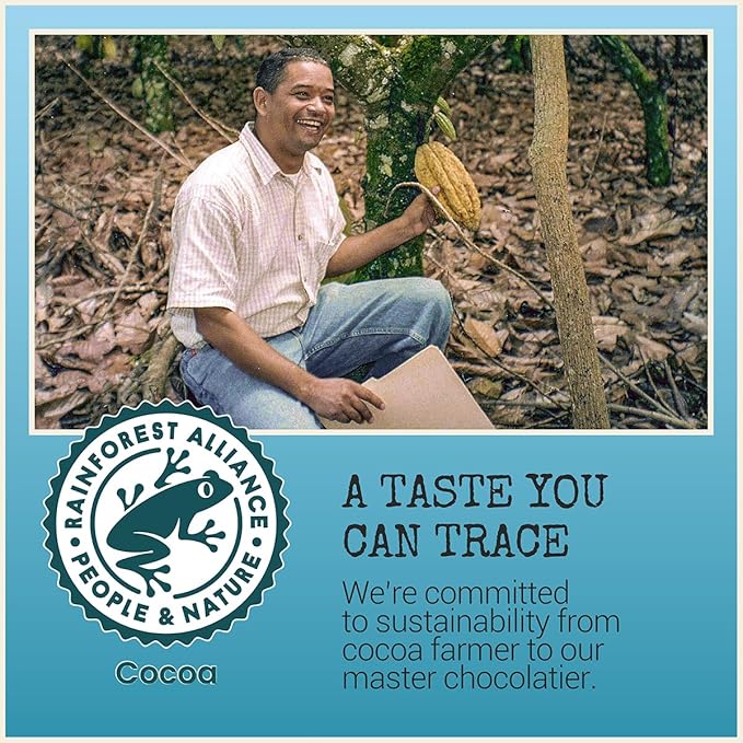 Chocolove Hawaiian Sea Salt Dark Chocolate Bars | 72% Cocoa | Rich and Intense Flavor | Made with Premium Chocolate | Non-GMO &amp Gluten-Free 3.2 oz Bar (12 Pack)