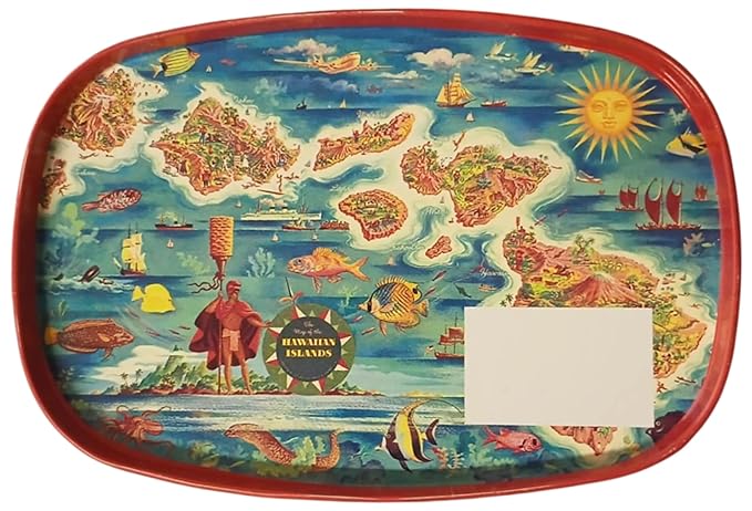 HULA GIRL 100% KONA Roasted Arabica Whole Bean Coffee Light Roast Net Wt. 10.5 Ounce (0.66Lb) 300 Grams Collector Tin