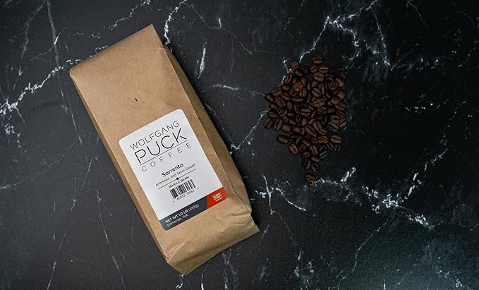 Wolfgang Puck Coffee Sorrento Whole Bean Coffee 1-Pounds 3 Count