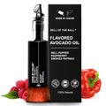 Flavored Cold Pressed Avocado Oil for Cooking Organic Avocado Oil Cooking Oil for Keto Vegan Kosher No Sodium GMO MSG or Additives Frying Oil 350 mL 11.8 Fl Oz Bell of the Ball Flavor