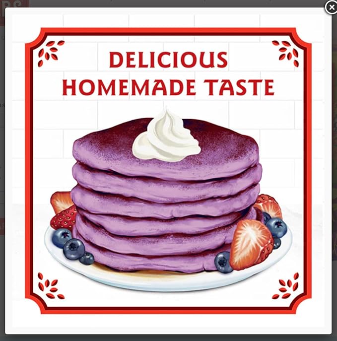Birch Benders Ube Mochi Pancake &amp Waffle Mix | 40 oz Bag | Gluten Free Purple Yam Flavor Fluffy &amp Chewy Texture