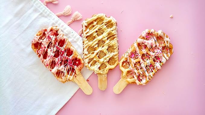 Mochi Foods Original Mochi Waffle Mix Vanilla Flavor Makes Crispy Chewy Waffles 4.5lbs