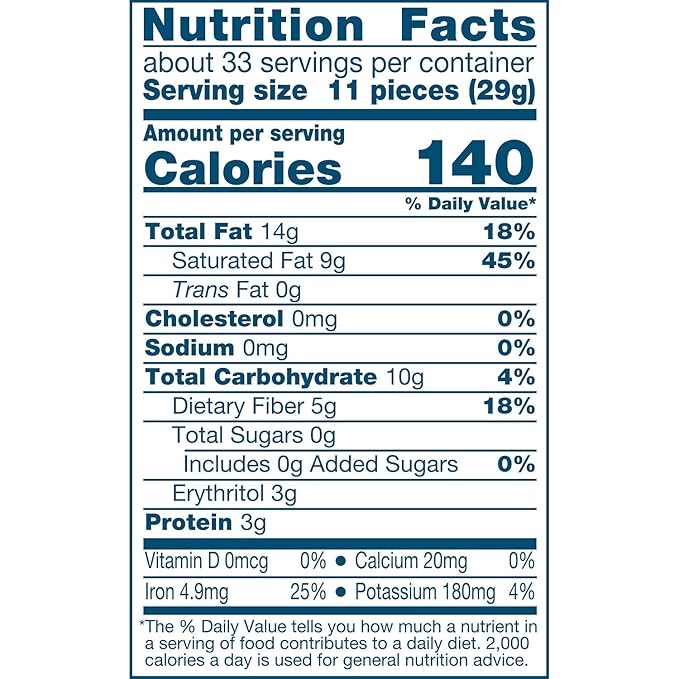 LILY'S Extremely Dark Extra Dark Chocolate Style No Sugar Added Sweets Bars 2.8 oz (12 Count)