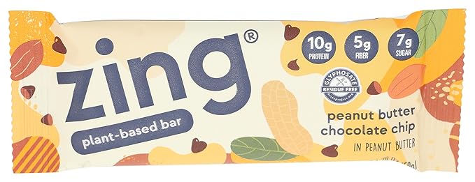 ZING Peanut Butter Chocolate Bar 1.76 OZ