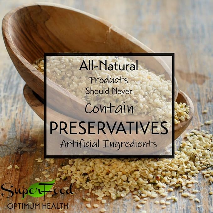 GERBS Roasted Unsalted Whole Hemp Seeds 2 LBS. Premium Grade | Resealable Bulk Bag |High in Magnesium Protein &amp Fiber| Gluten Peanut Tree Nut Free