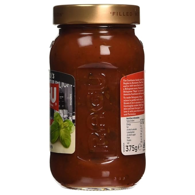 Ragu - Bolognese Sauce - Basil Smooth - 375g
