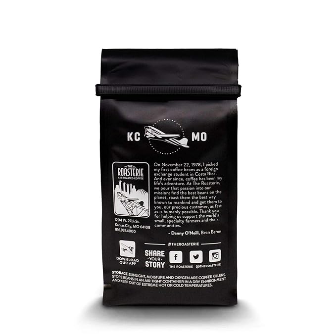 The Roasterie Air-Roasted Coffee - True Blue Blend Whole Bean (2.5 lbs)