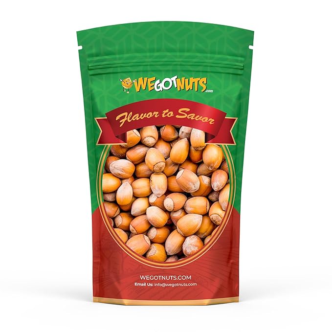 Hazelnuts (Filberts) In Shell Raw - We Got Nuts (4LBS.)