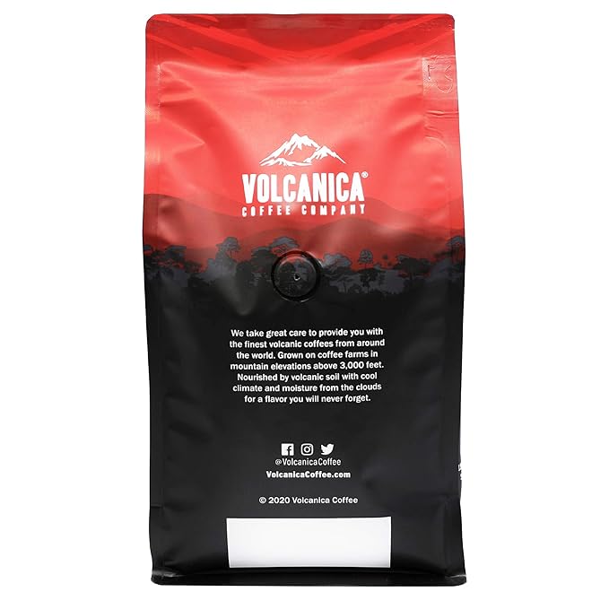 French Roast Decaf Coffee Ground Swiss Water Processed Fresh Roasted 16-ounce