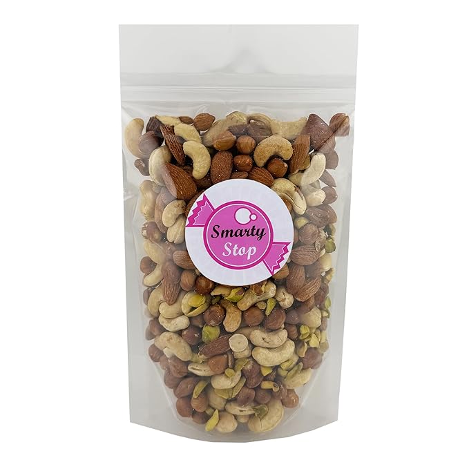 Smarty Stop Raw Nuts Collection (Raw Delux Mix Nuts 2 Pound (Pack of 1))