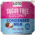 Keto Sugar Free Condensed Milk (6 Packs) Vegan Coconut Condensed Milk - Plant based milk Vegan and Keto Friendly. Lower calories condensed coconut milk. 1-1 Replacement of regular condensed coconut m