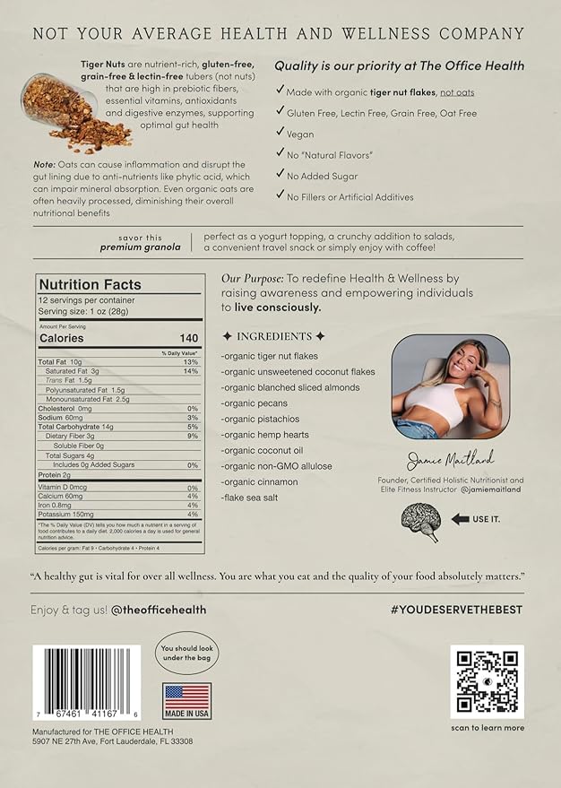 Organic Tiger Nut Granola