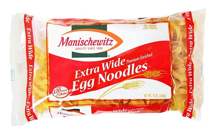 Manischewitz Egg Noodles Extra Wide 12.0 OZ