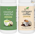 CAcafe Coconut Matcha and Collagen Coffee Variety (2-Pack)